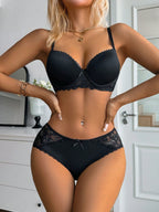 Floral Lace Elegance Set