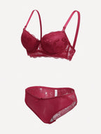 Floral Lace Elegance Set