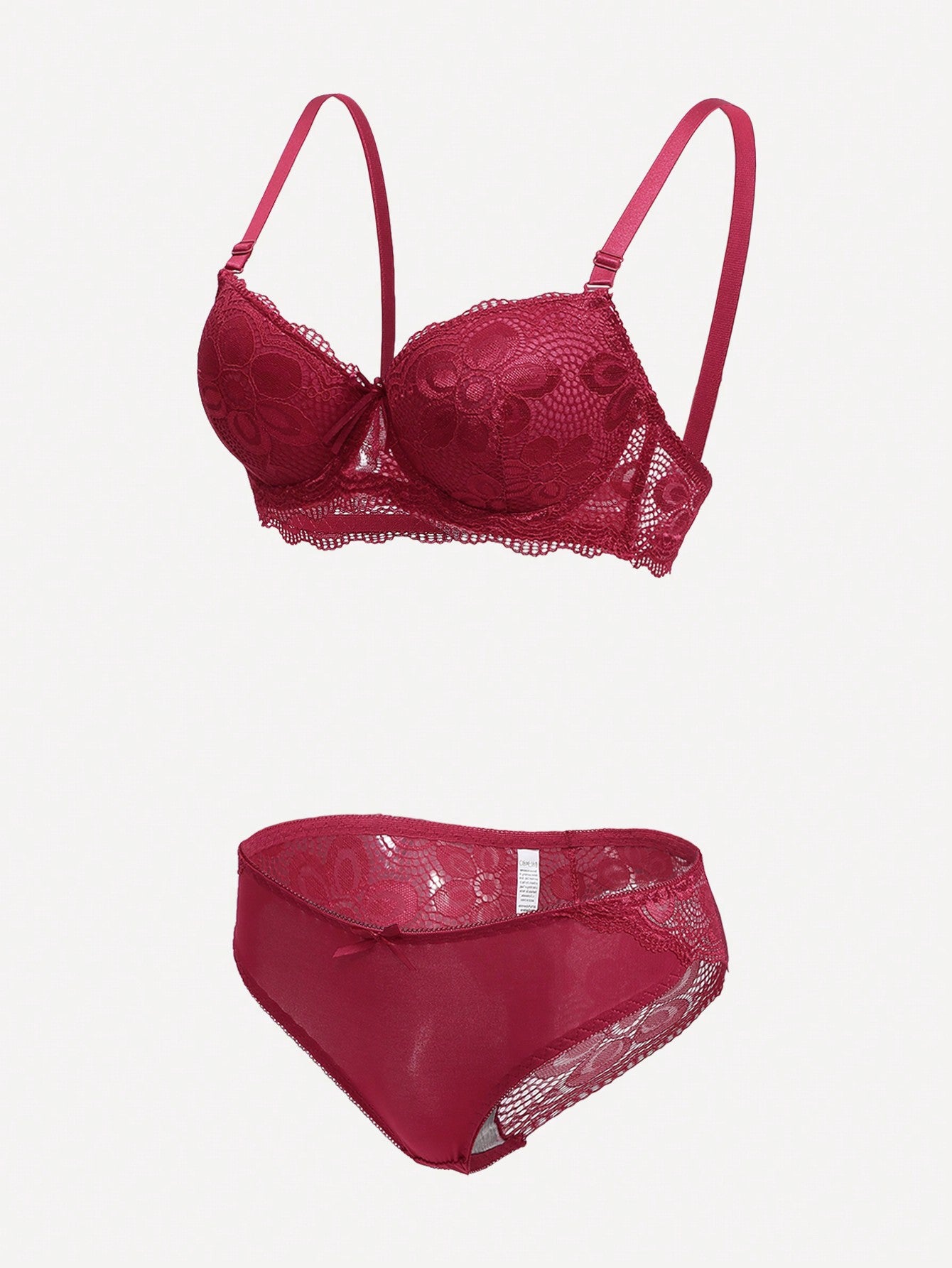 Floral Lace Elegance Set