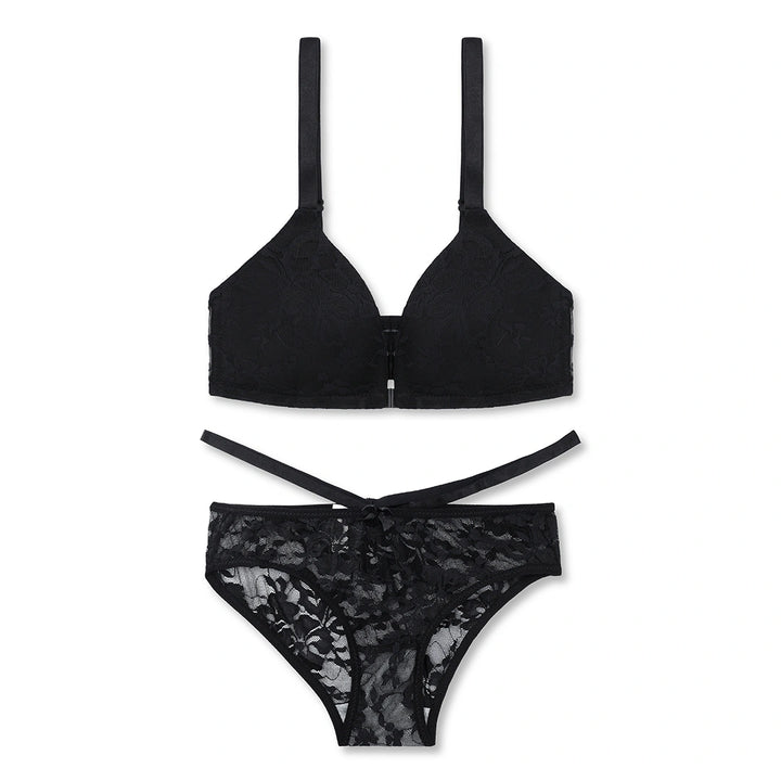 Max Front Open Padded Bra and Panty Set