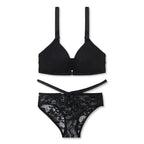 Max Front Open Padded Bra and Panty Set