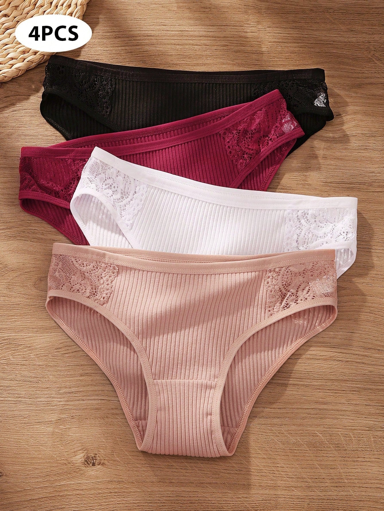 Pack 4                        Midnight Comfort FitSoft, breathable underwear