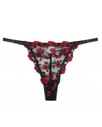 Non Padded Bra Set - Crimson