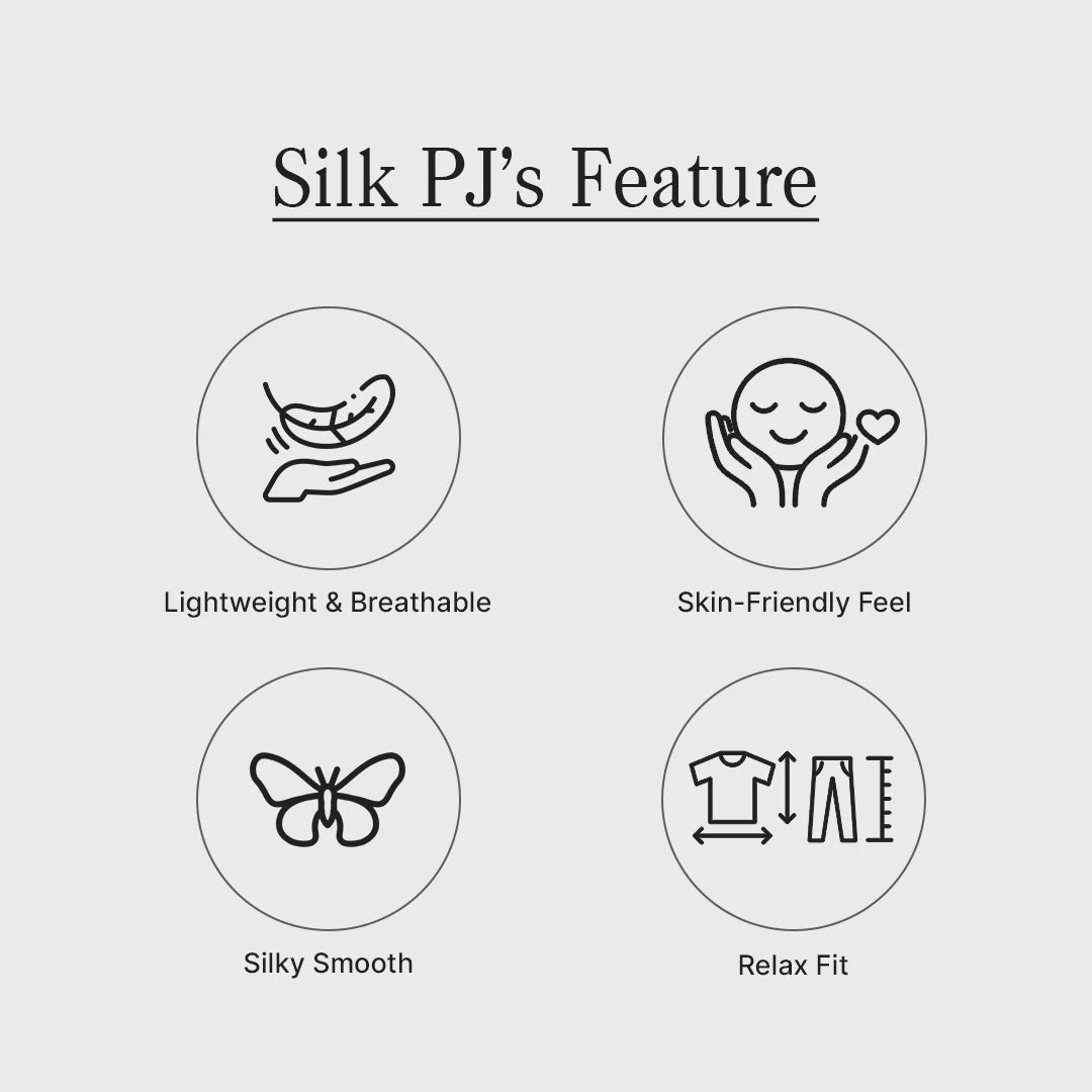 Premium Silk Pajama Suit - Pink