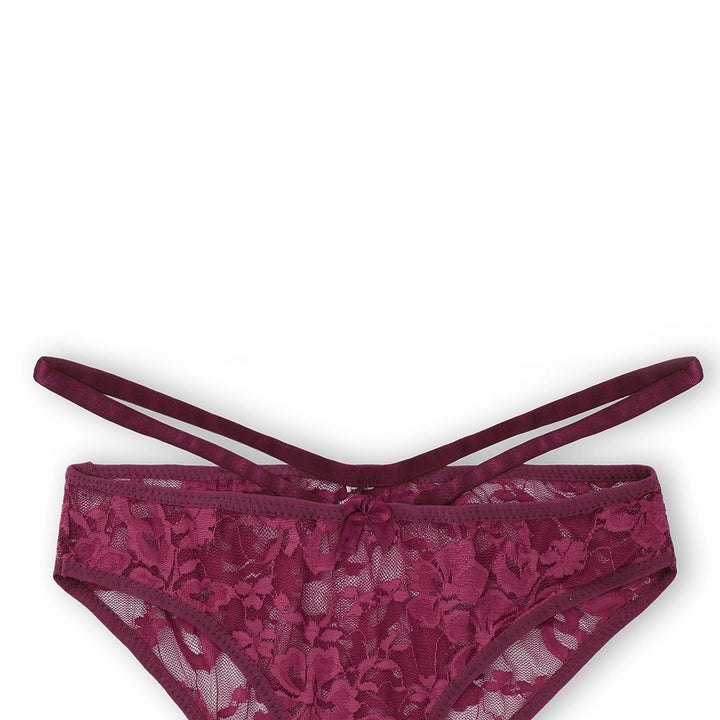 Max Front Open Padded Bra and Panty Set