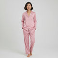 Premium Silk Pajama Suit - Pink