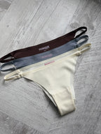 imported SoftSkin Minimal Panty Set  Pack of 3 random color