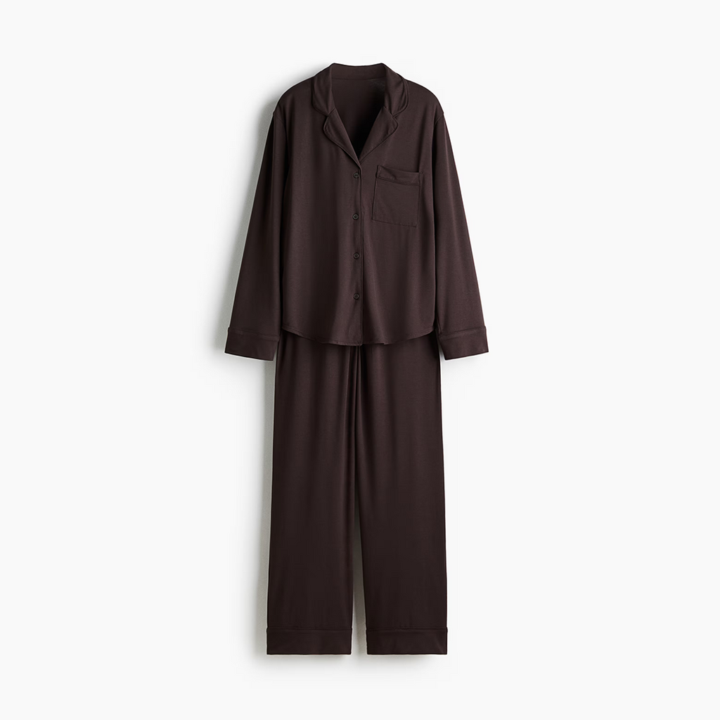 Cloud Pajama Set - Mocha