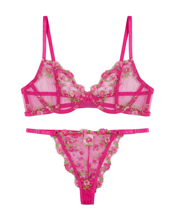 3/3
Non Padded Bra Set - Flora Zest