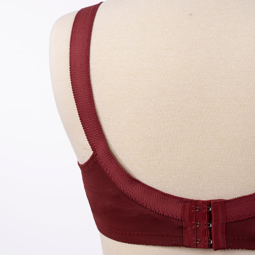 Dourine League Bra - Maroon