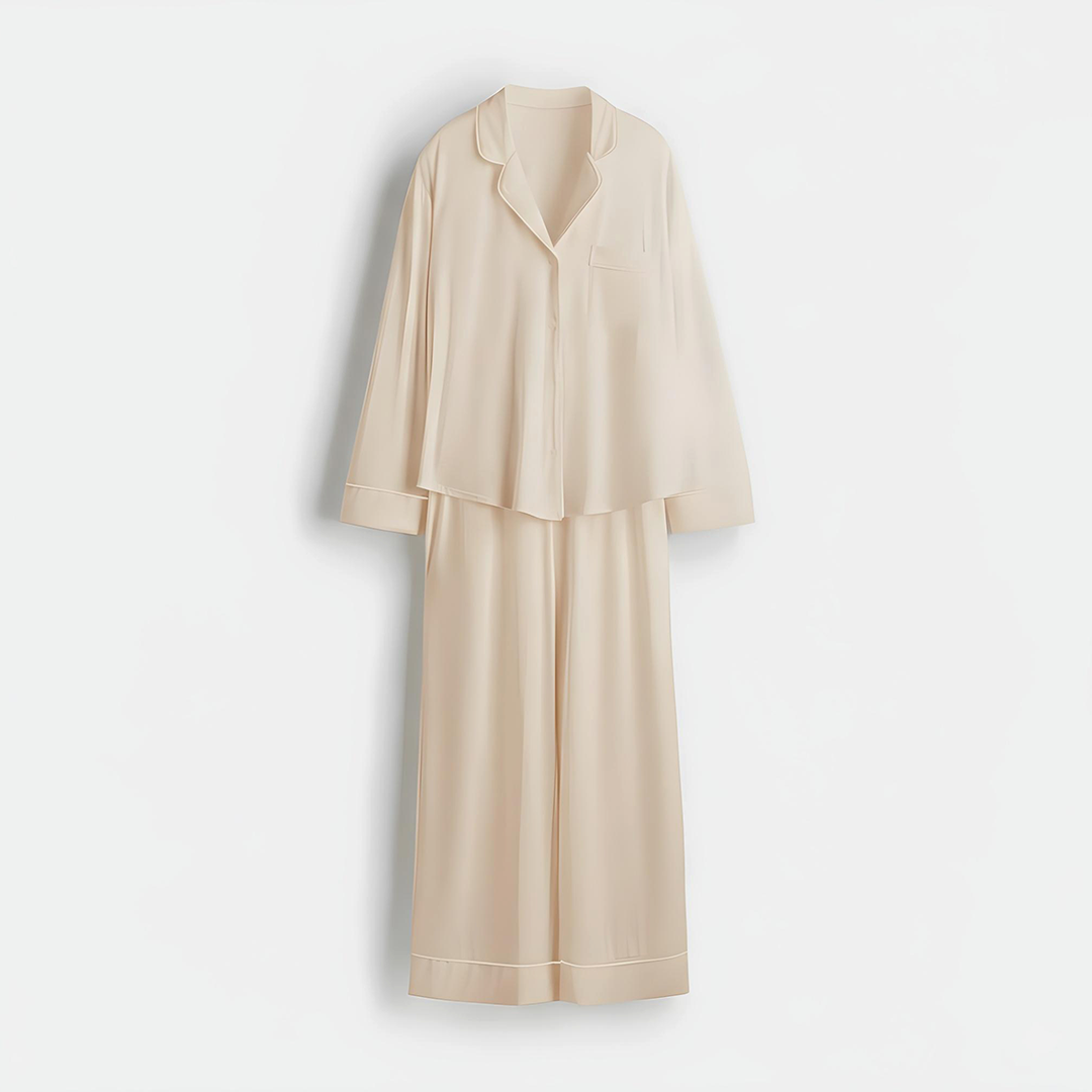 Cloud Pajama Set - Oat Milk