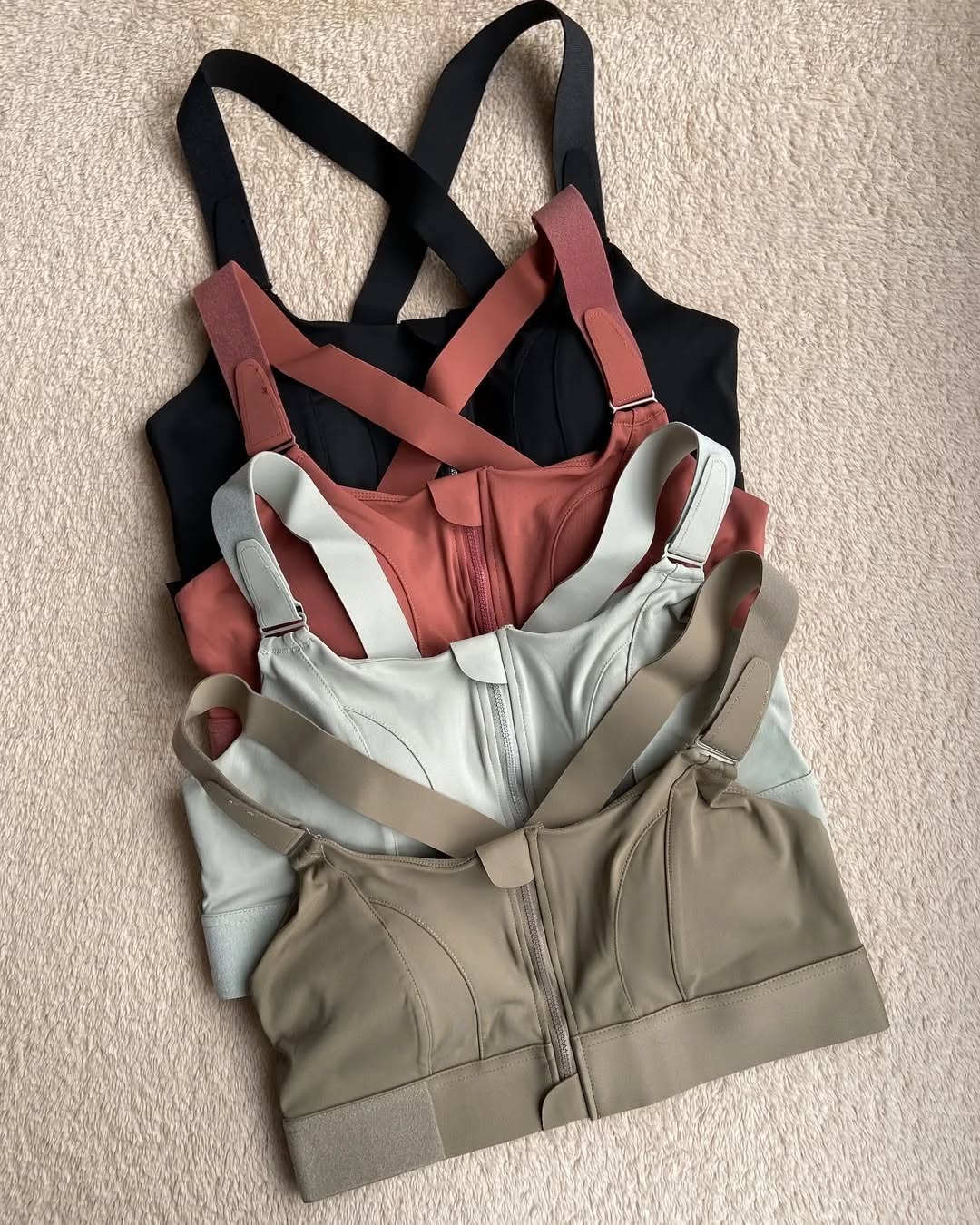 Front zipper