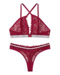 Non Padded Bra Set - Roslace