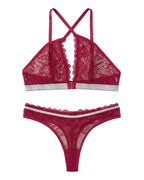 Non Padded Bra Set - Roslace